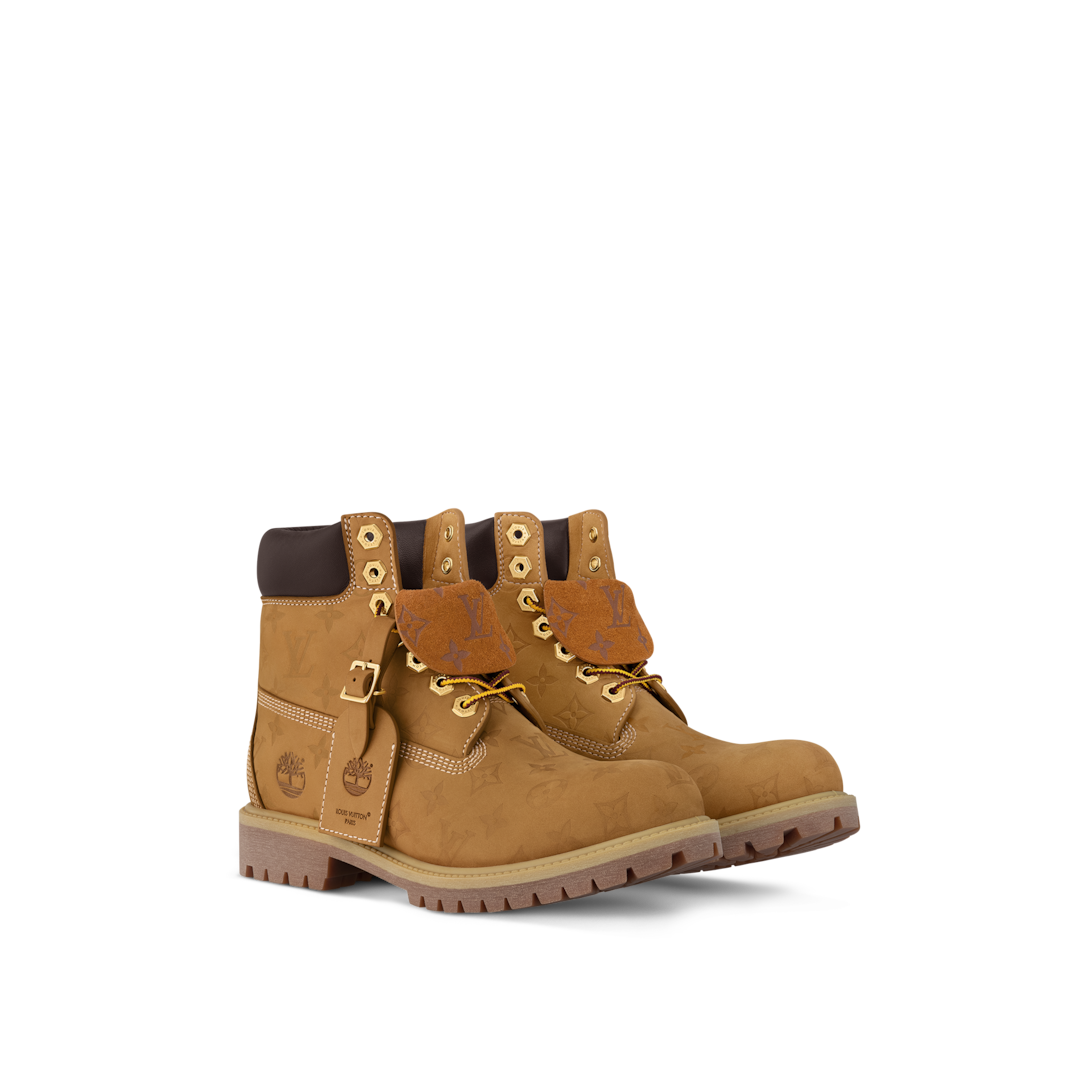 Louis Vuitton Timberland 6-in アンクルブーツ 27 Louis Vuitton X Timberland Ankle 6in Boots US SIZE 9 Black